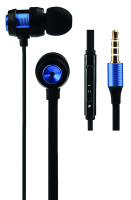 Volkano Alloy Series Metal Earphone - Blue